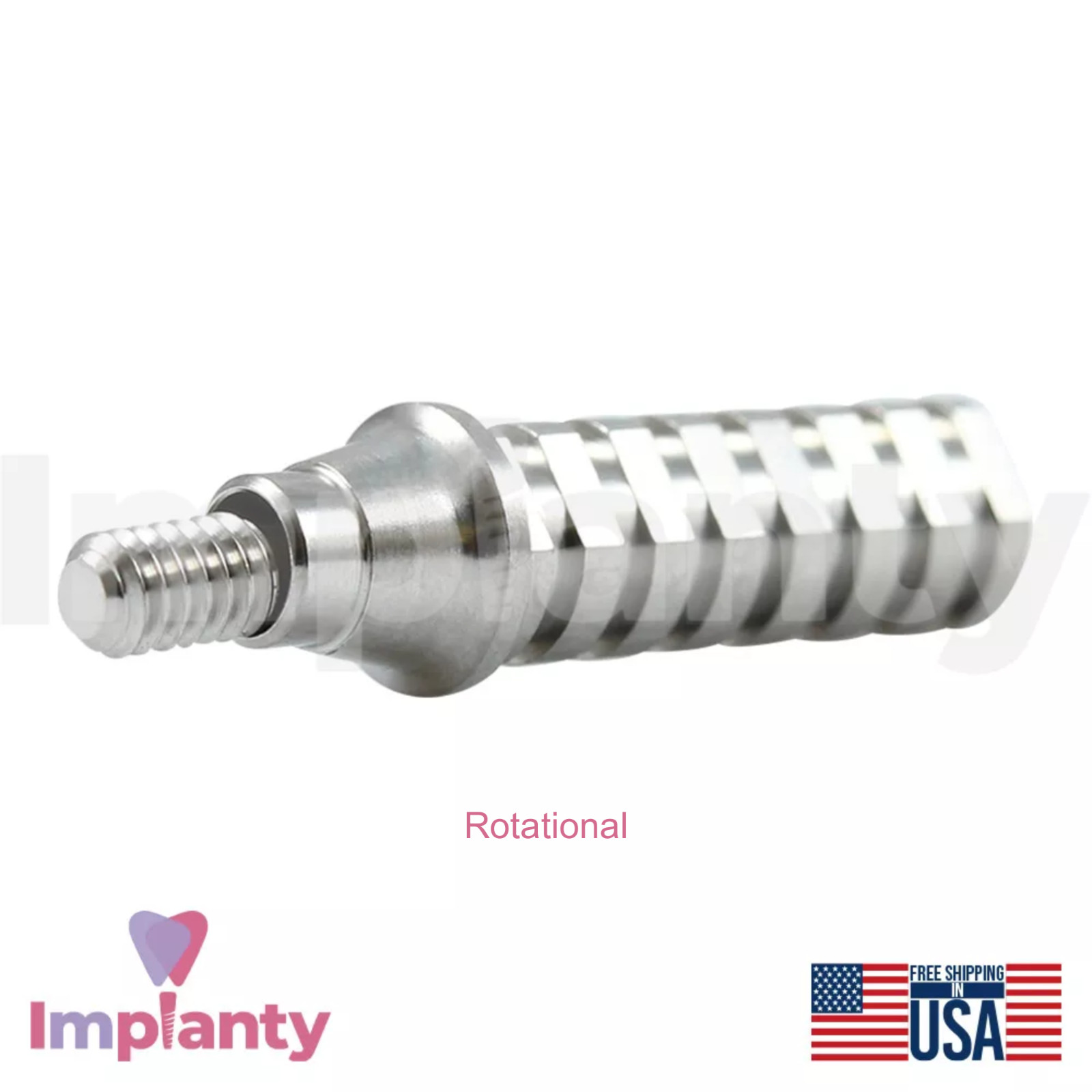 GDT Rotational/Anti Rotational Titanium Temporary Dental Prosthetic RP