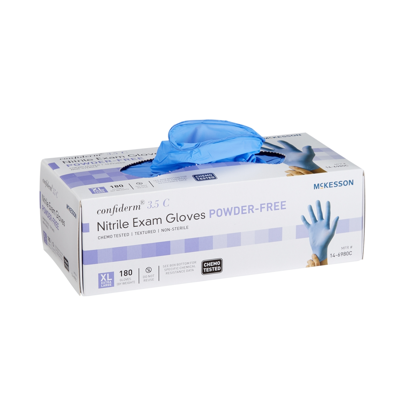 McKesson Confiderm Nitrile Exam Glove – 1800 per Case