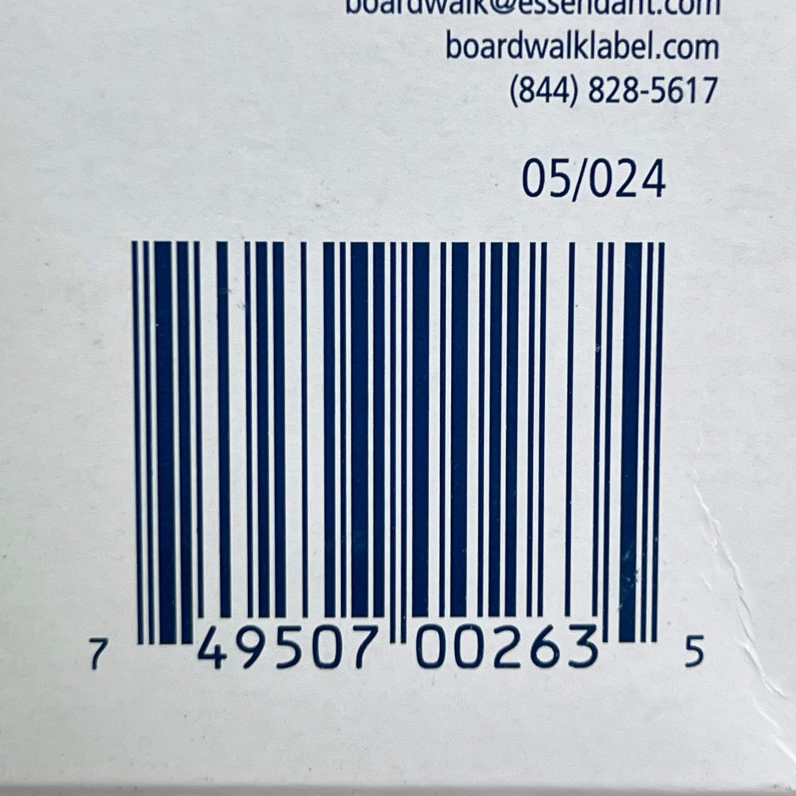 BOARDWALK (100 Gloves) Disposable Nitrile Gloves Sz S, Blue BWK380SBXA