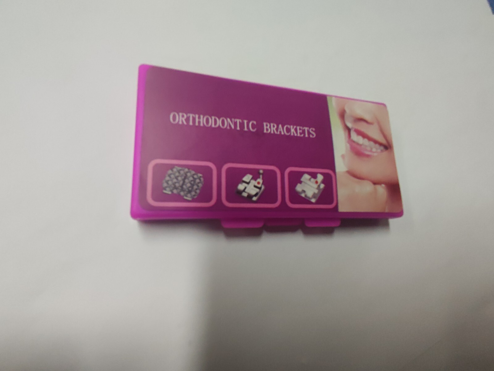 2 Packs Dental Brackets Ceramic Braces 022 Roth 345 Hooks 20pcs/set