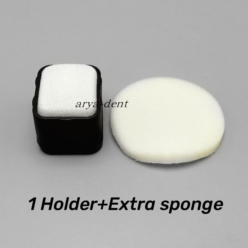 4pcs Autoclavable Dental Endo Files Holder Root Canal File Stand Cleaning Sponge