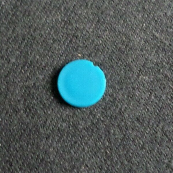 (100) 11mm Blue Cap Inserts for CyroStore Cryogenic Vials, 212435-V