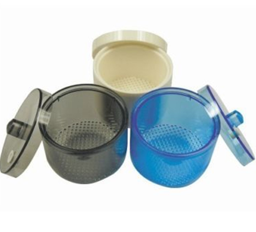 Dental Autoclavable Sterilization Box Soak Cleaning Cup Net Case Disinfection