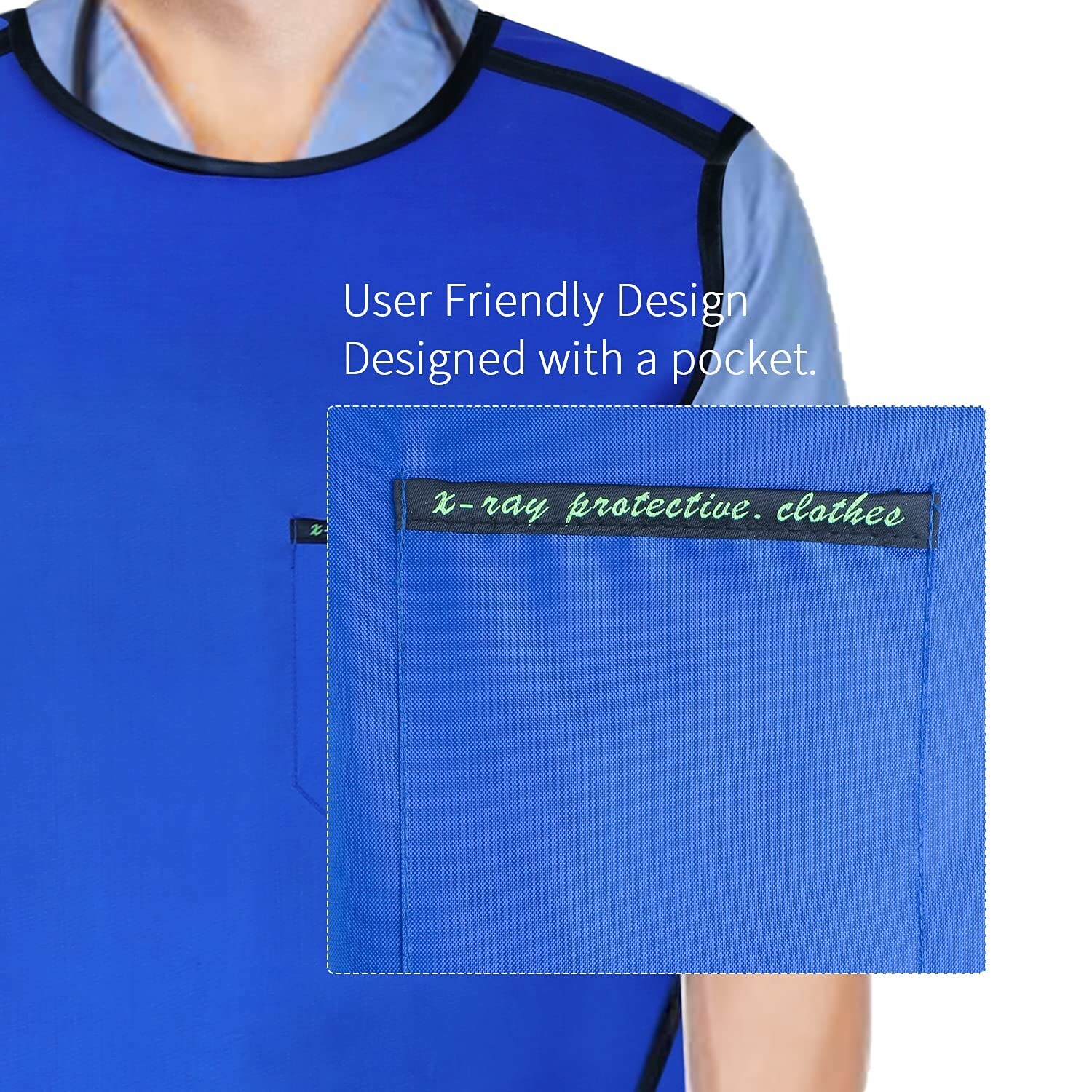 0.5mmpb Lead Apron for x-Rays – Dental Lab Protection Apron with Thyroid Shie…