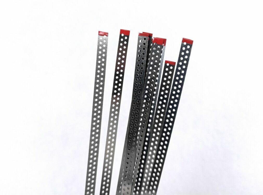Dental Polishing Sand Strips Single Side With Holes Diamond Sanding Surface