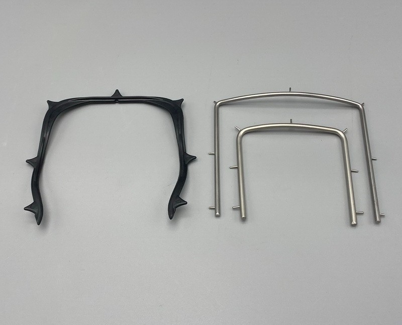 3pcs Dental Endodontic Rubber Dam Frames Punch Frame Plastic/Stainless Steel