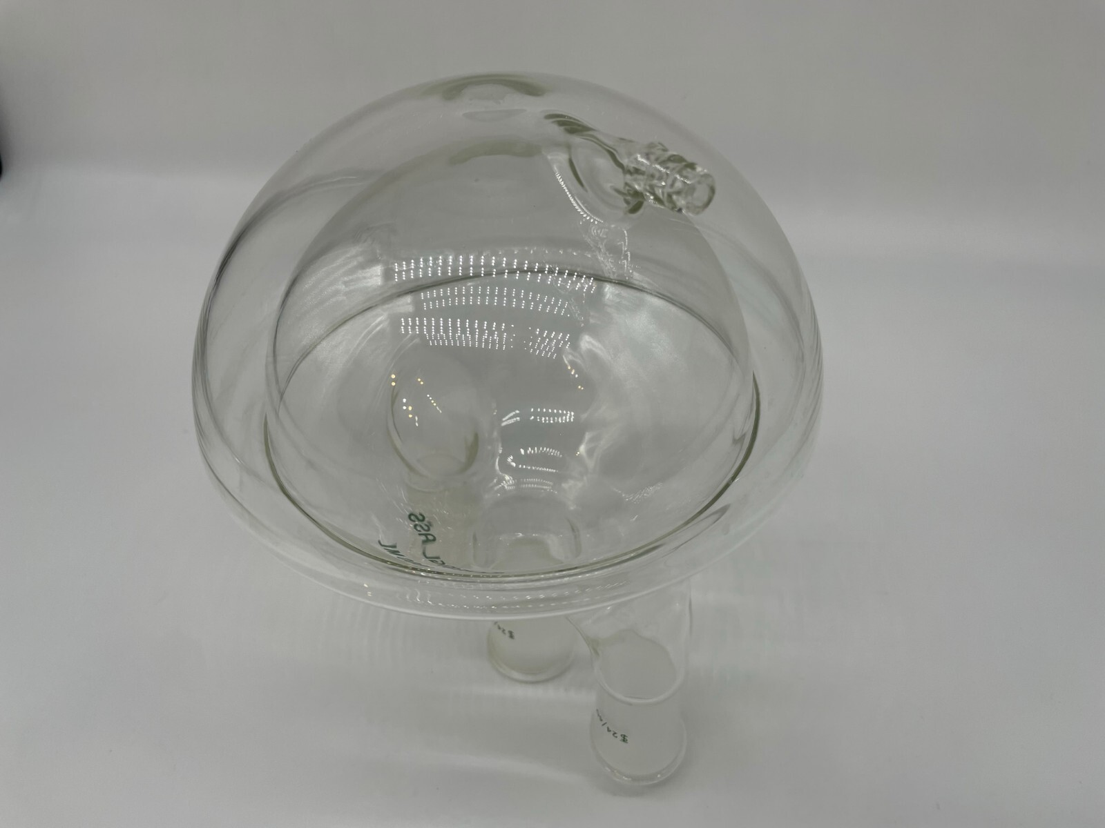 Chemglass CG-1537-04 Half Jacketed Heavy Flask 3-Neck 24/40 Vertical