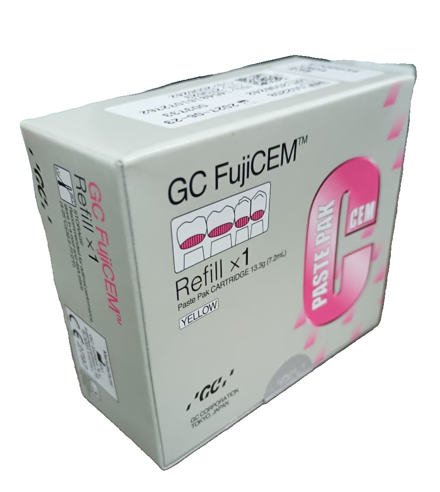 GC Fuji CEM Resin Modified Glass Ionomer Luting Cement 13.3g Dental – Free Ship