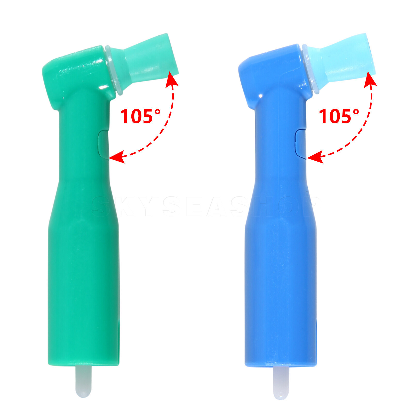Dental Disposable Prophy Angles Contra 105° Regular Short Latex Free 100-500pcs