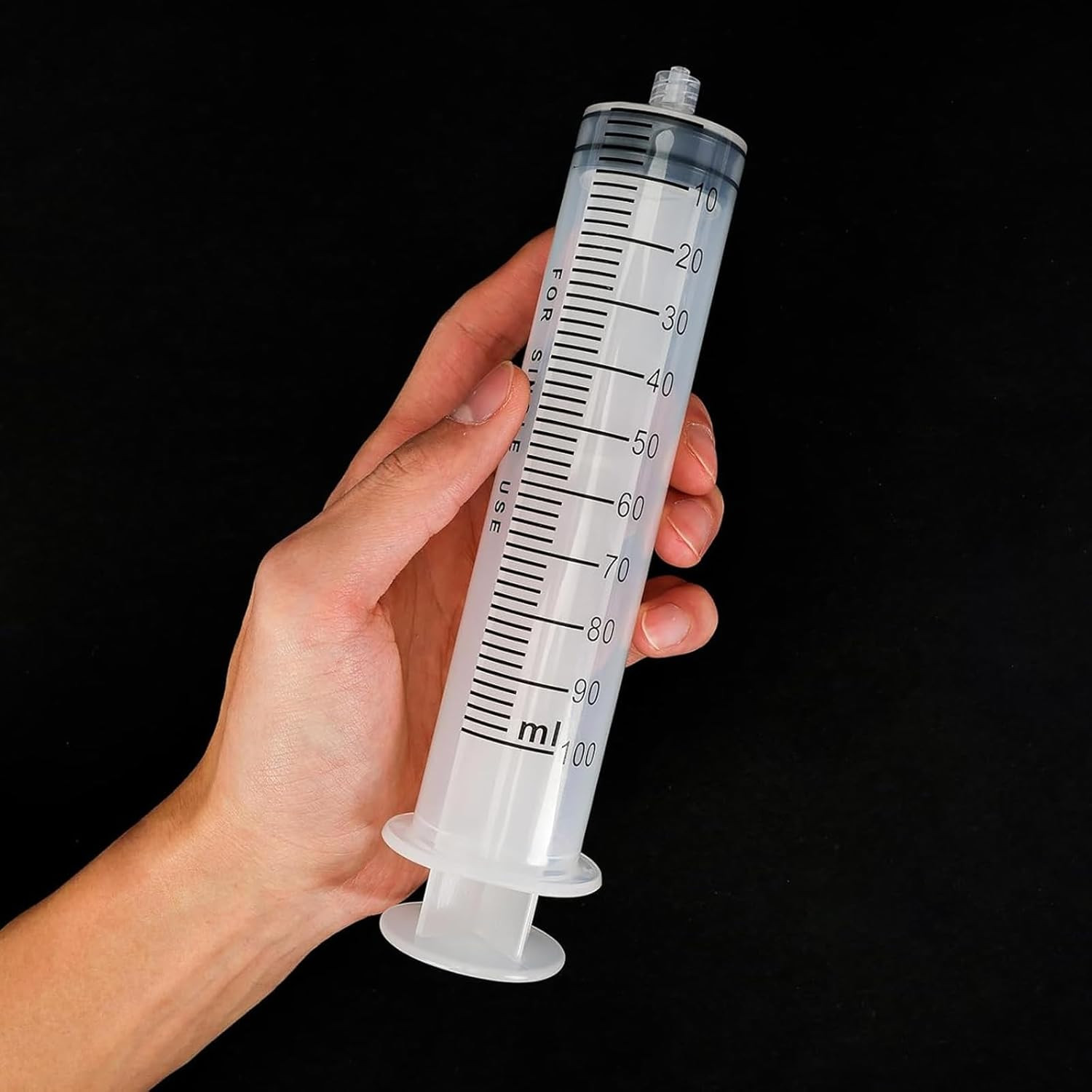 2Pcs 100Ml Large Plastic Syringe with 2Pcs 47In Handy Plastic Tubing and Luer…