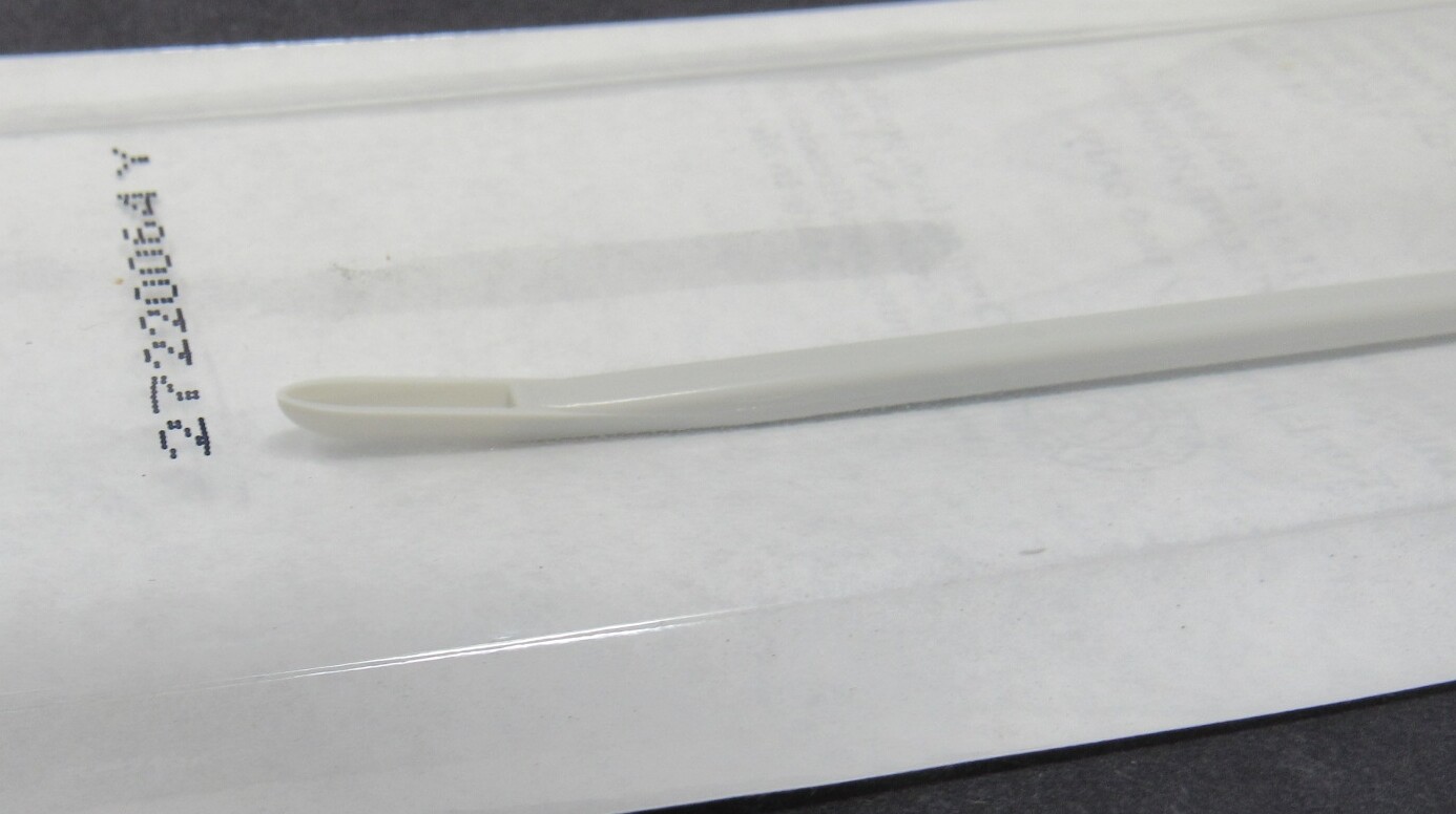 NEW 50-PACK Sterile Corning Microspatula V-Shaped Scoop Round Blade 3013 Spatula