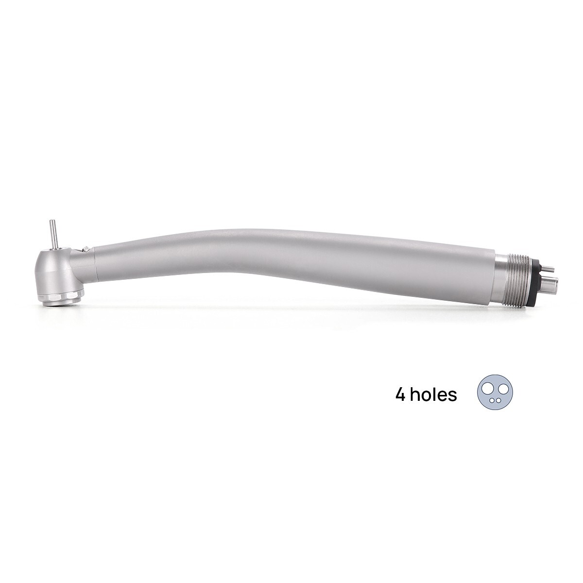 Dental Fiber Optic LED E-generator High Speed Handpiece 4 Holes M4 Air Turbine