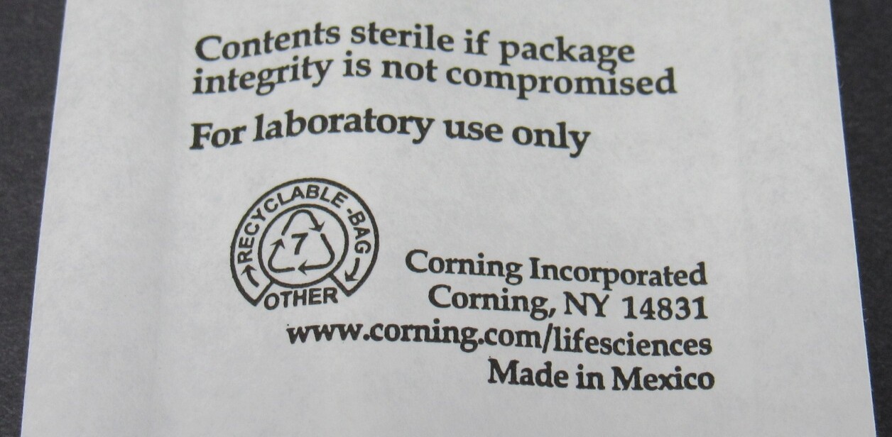 NEW 50-PACK Sterile Corning Microspatula V-Shaped Scoop Round Blade 3013 Spatula