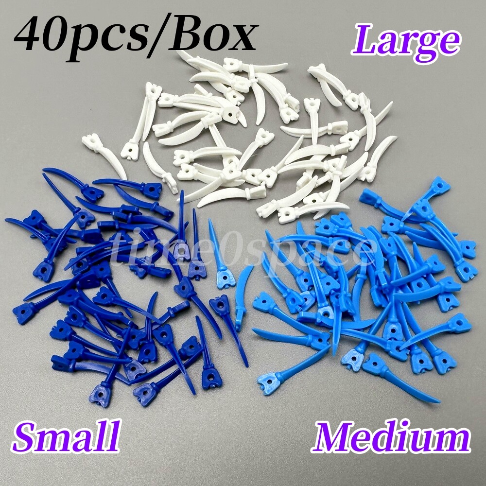 Dental Tulwar Wedges Sectional Matrix System Use Plastic Diastema Wedge Refill
