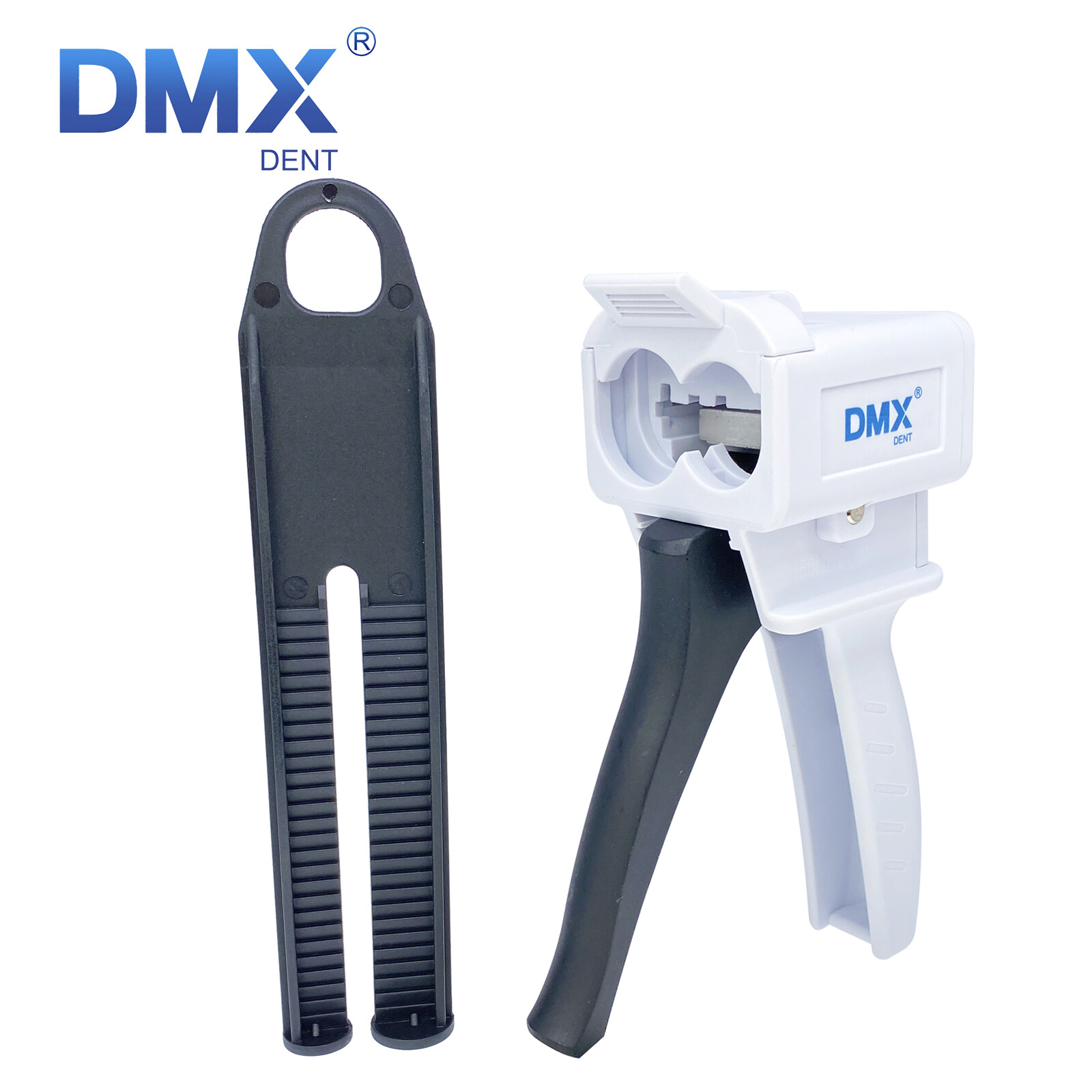 1-10X Dental Impression Mixing Gun Cartridge Dispenser for PVS Material 1:1/2:1