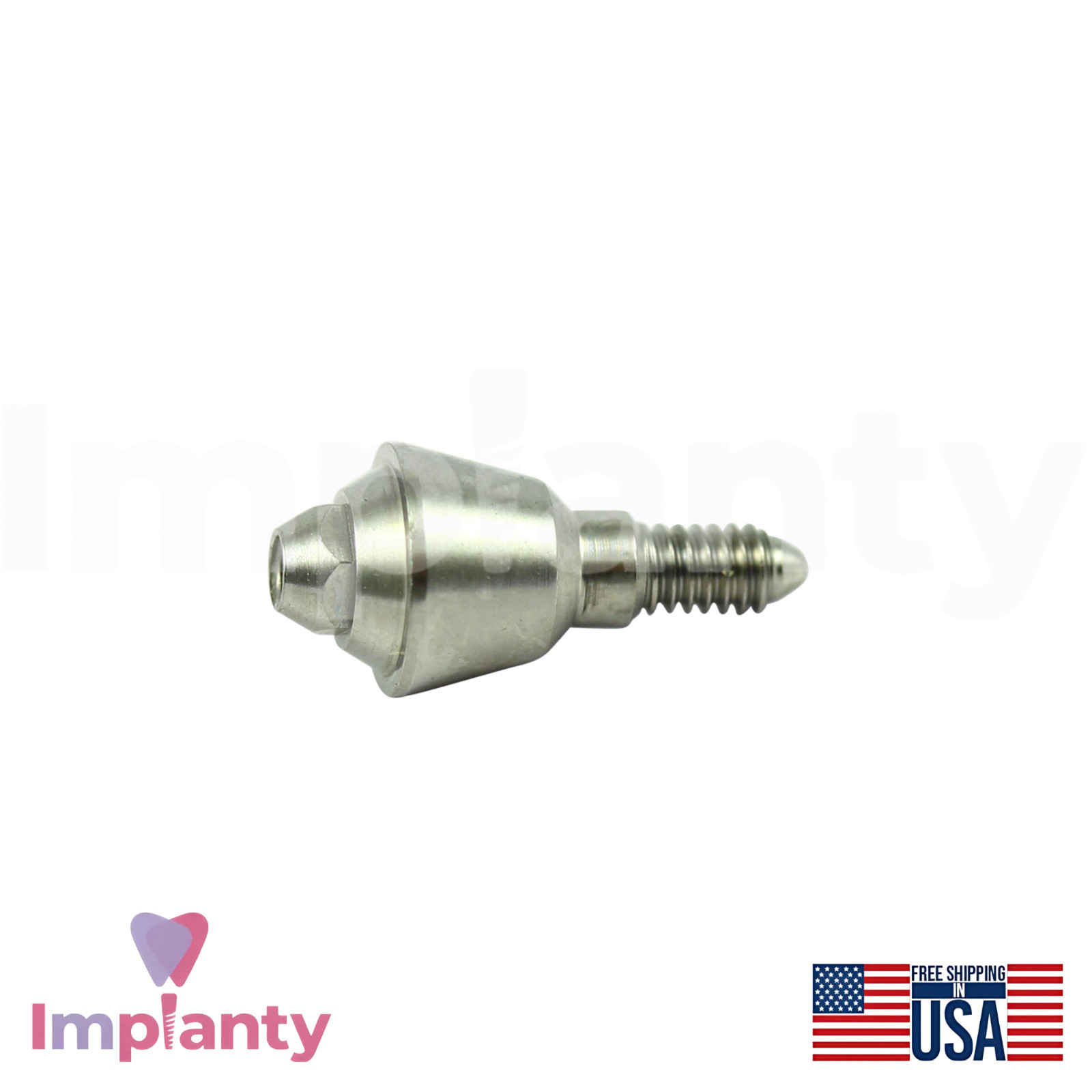 5x AB Dental Compatible Multi Unit Straight Ø4.9mm Prosthetic P64 SP Int Hex