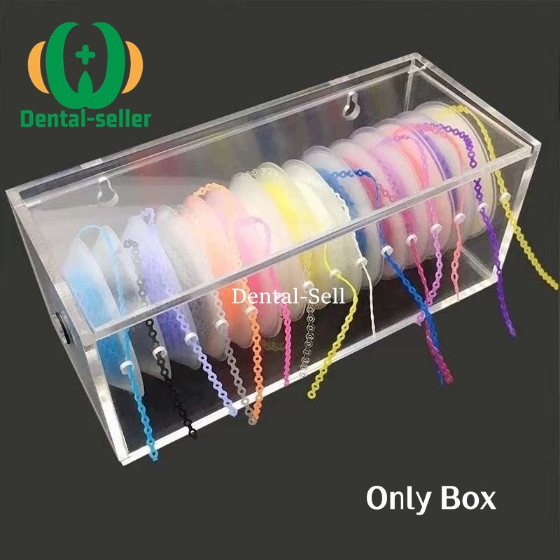Dental Acrylic Resin Adhesive Applicator Holder Arch Wire Box Power Chain Storag