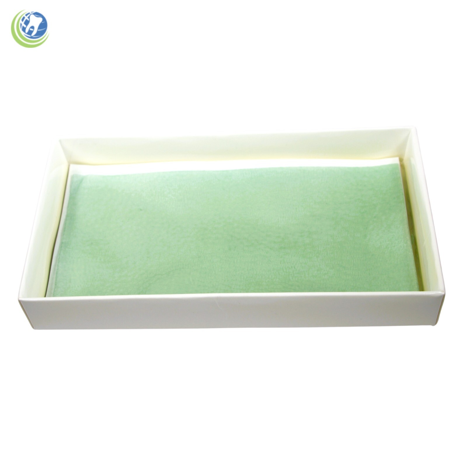 Dental Lab Stippled Casting Wax Pattern Green 0.3mm 3” x 6” — 10 Sheets