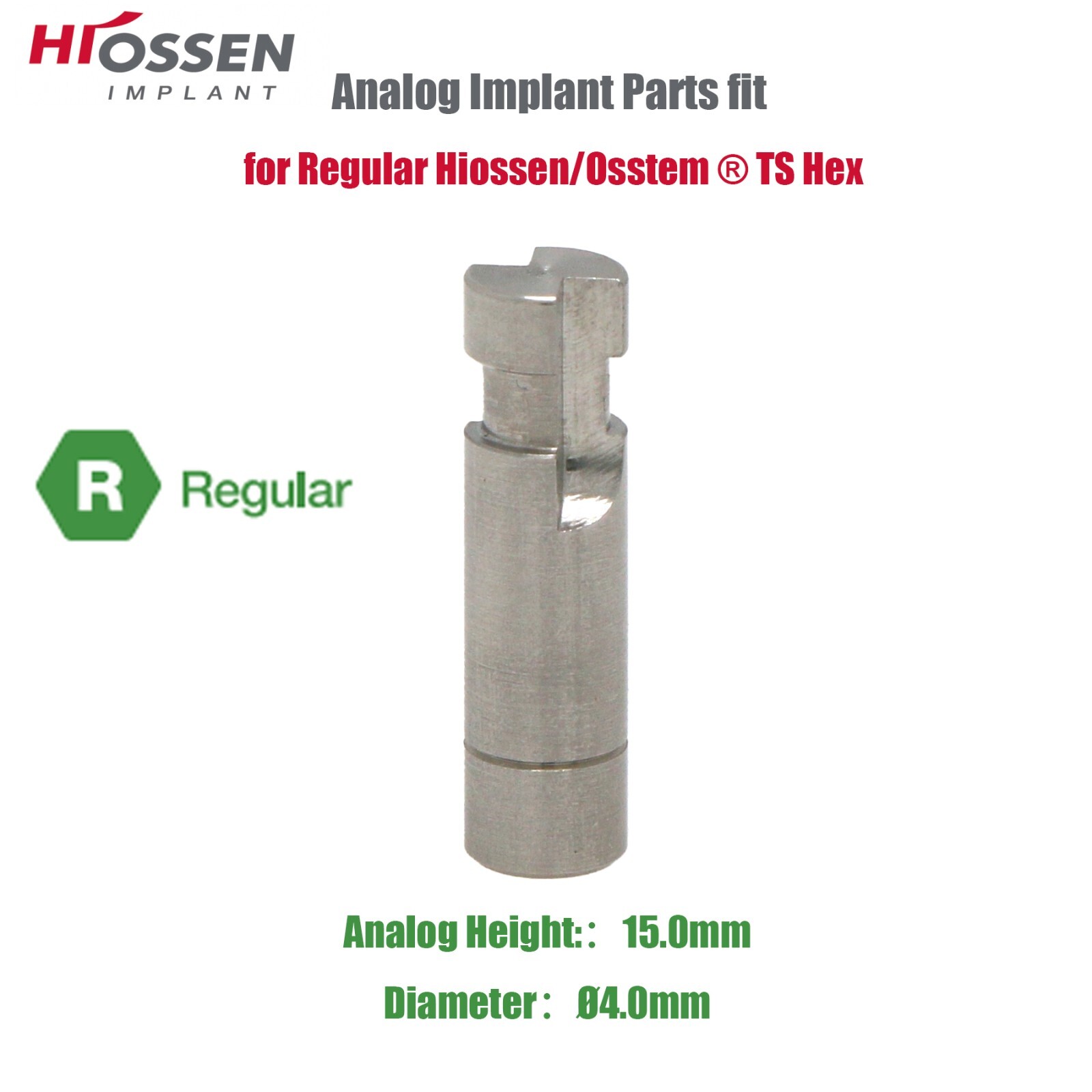 US ET lmplant lmpression Coping Analog Regular Mini Open Closed Tray Fit Hiossen