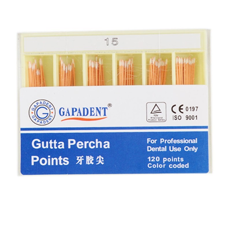 Dental Endodontic Root Canal Gutta Percha Point Absorbent Paper Points Obturatin