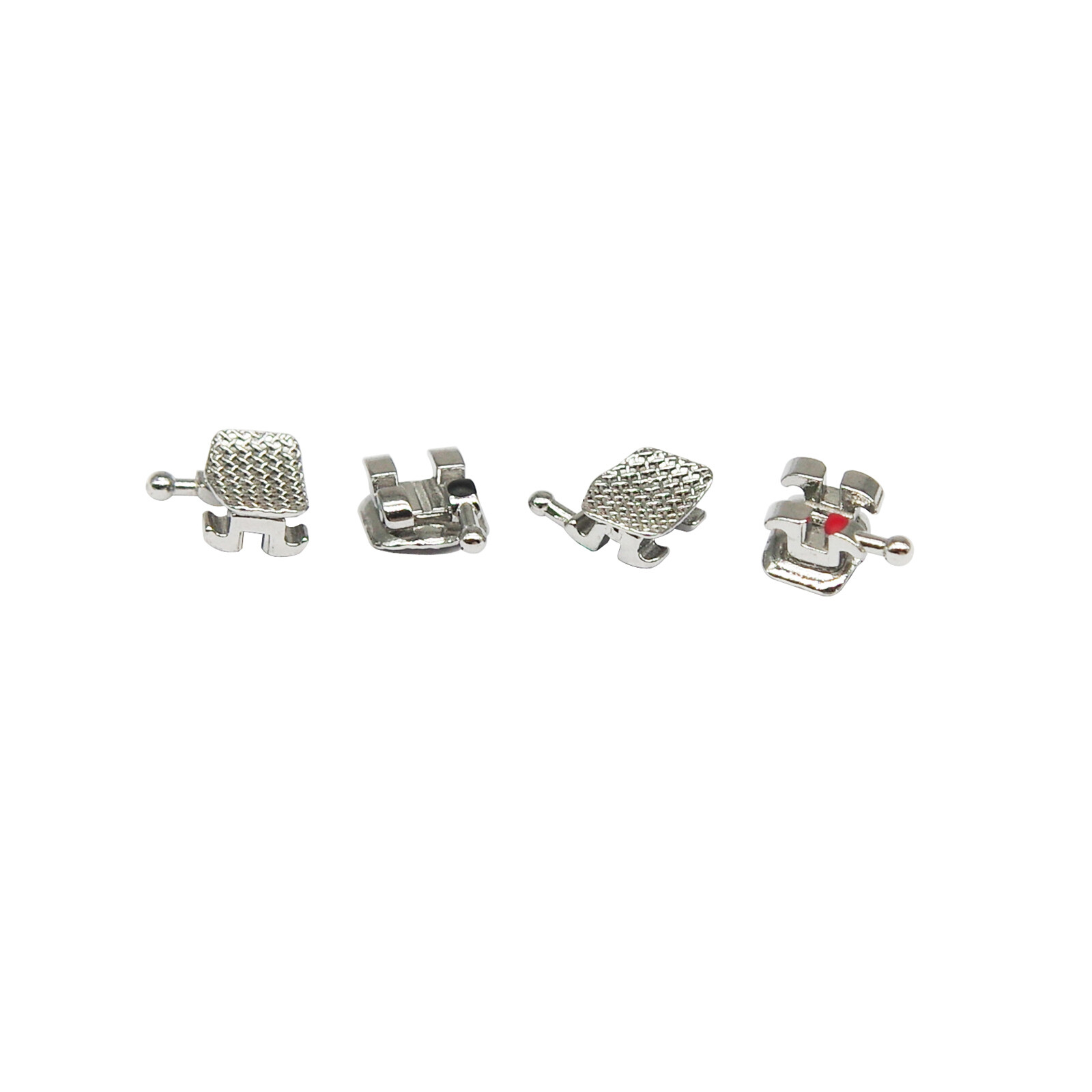 200Pc Dental Orthodontic Brackets Braces Mini Roth.022/Light Cure Adhesive Kit