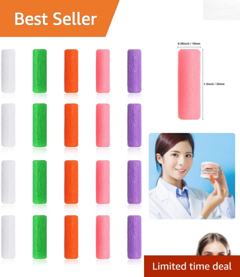 Vibrant 20-Pack Aligner Chompers – Safe Adjustable Silicone Fit for Aligners