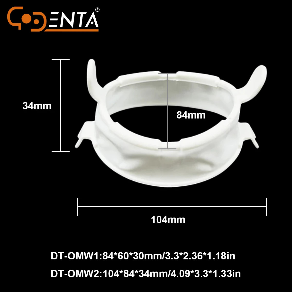O-Shape Mouth Opener, Rubber Dam Cheek Retractor w/ Saliva Ejector Tube Holder