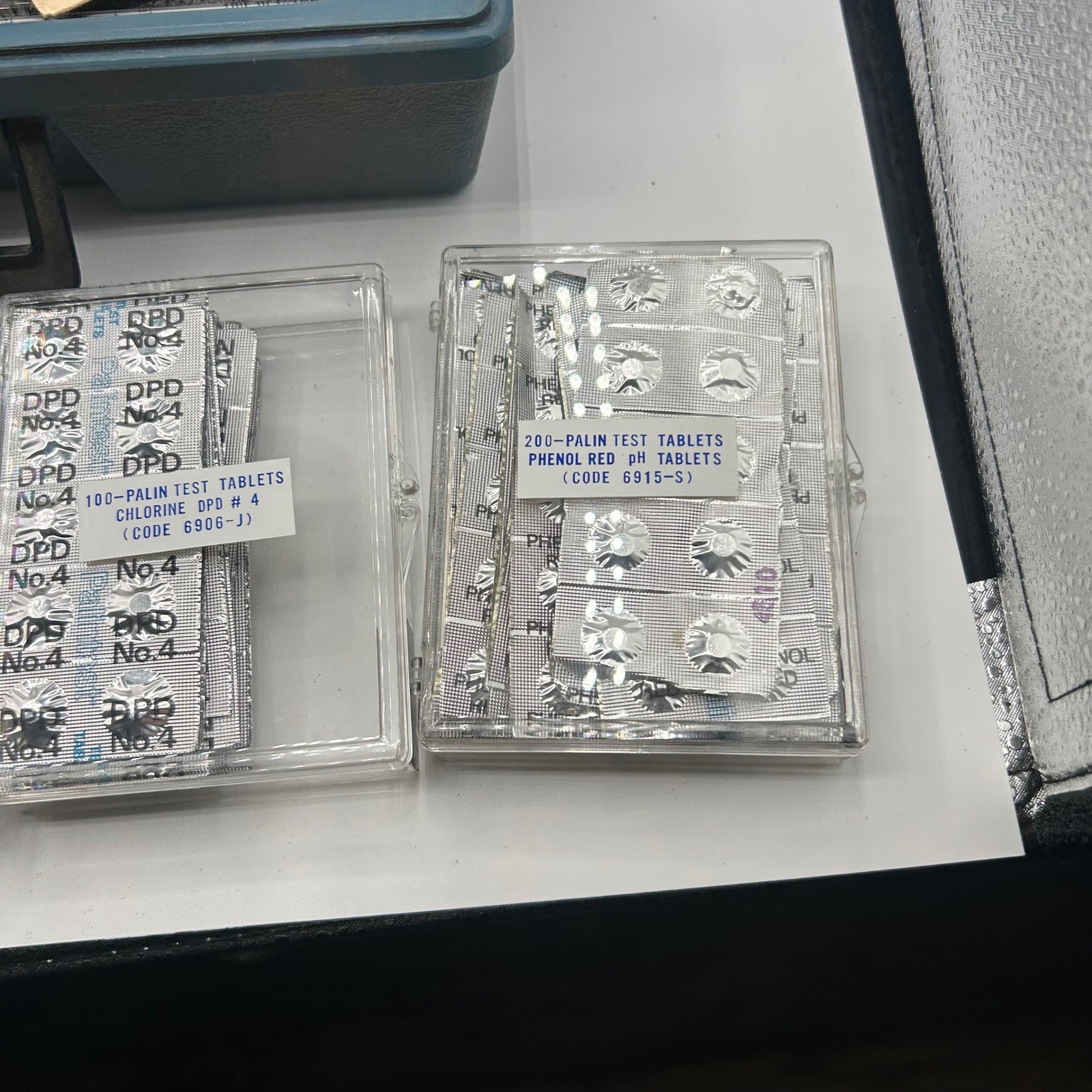 LaMotte Palin DPD Chlorine pH Test Set SL- 8 Professional Blue Case Used