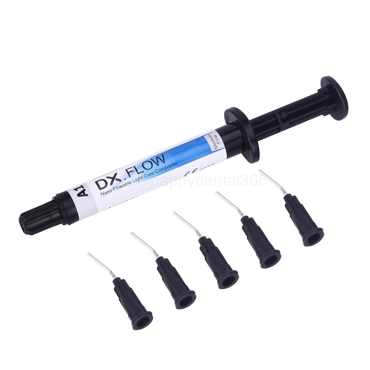 DX.FLOW Dental Light Cure Flowable Composite Resin Shade A1 Medium Flow 3g/Pc