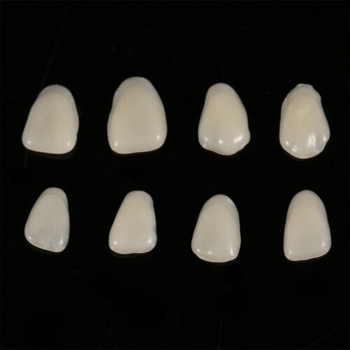 140Pcs Dental Veneers Upper Anterior Mixed Ultra-Thin Resin Teeth Whitening A1