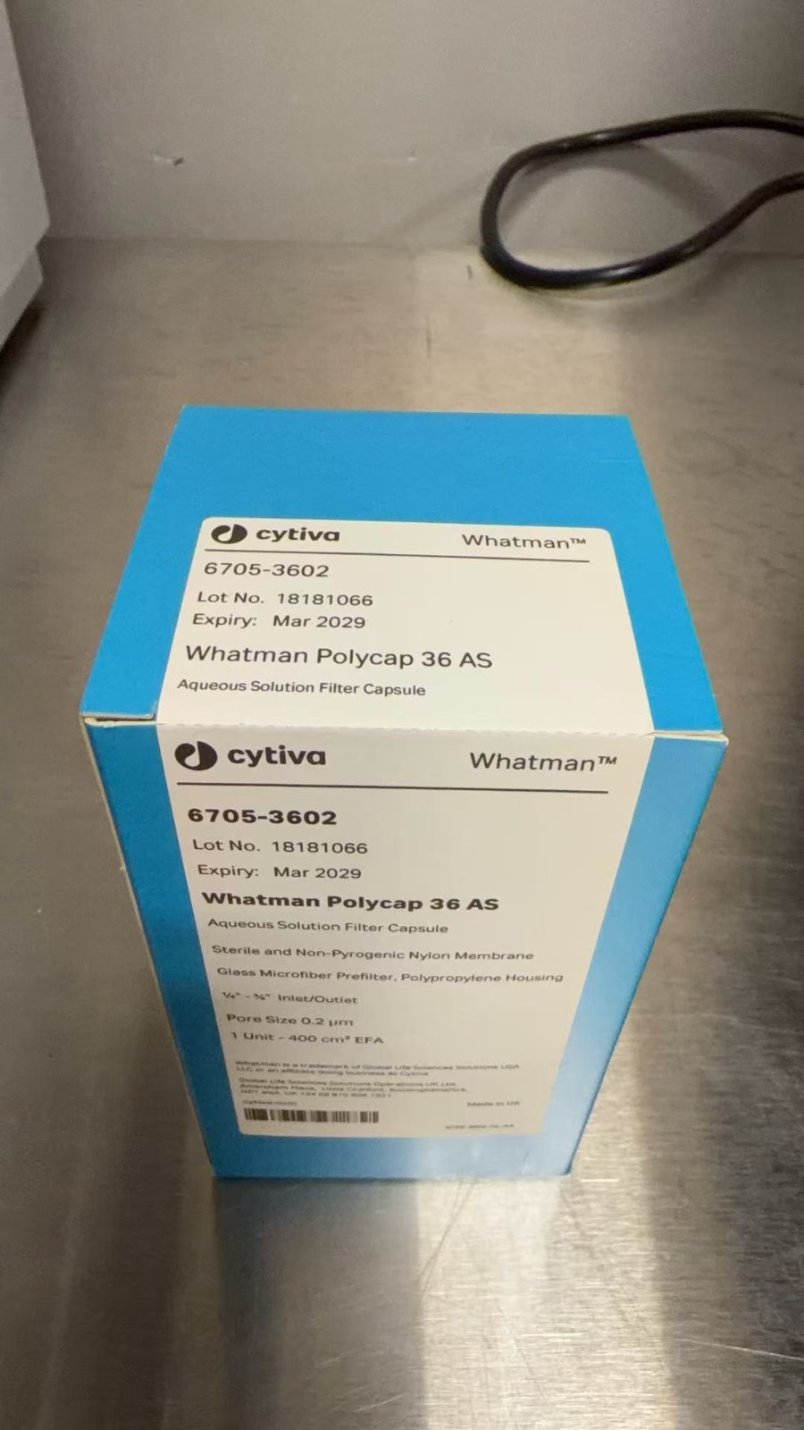 CYTIVA 6705-3602 Whatman Polycap AS NYL Capsule Filter, 0.2um