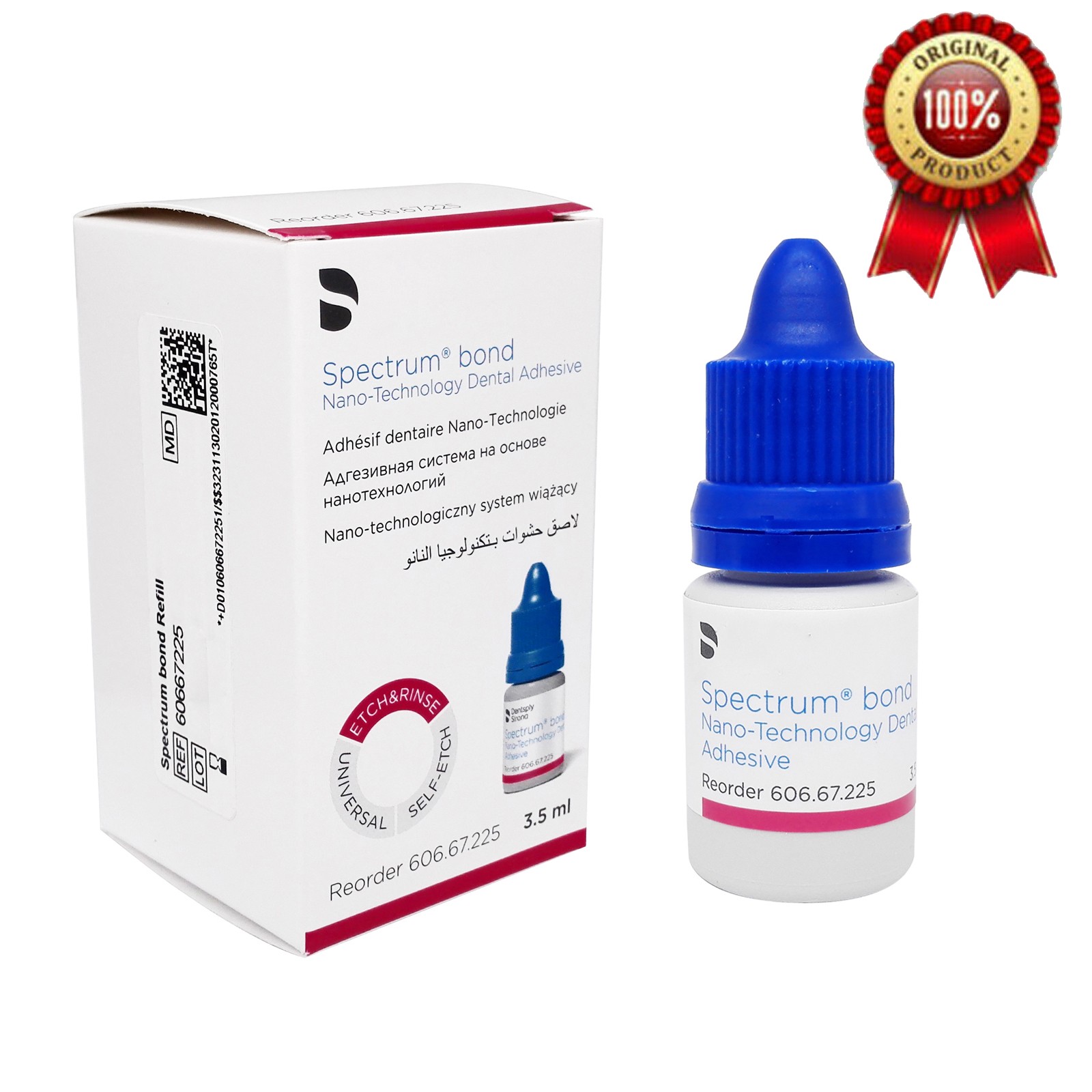 Dental Nano Spectrum Restorative Composite Bond Self Priming Adhesive 3.5ml
