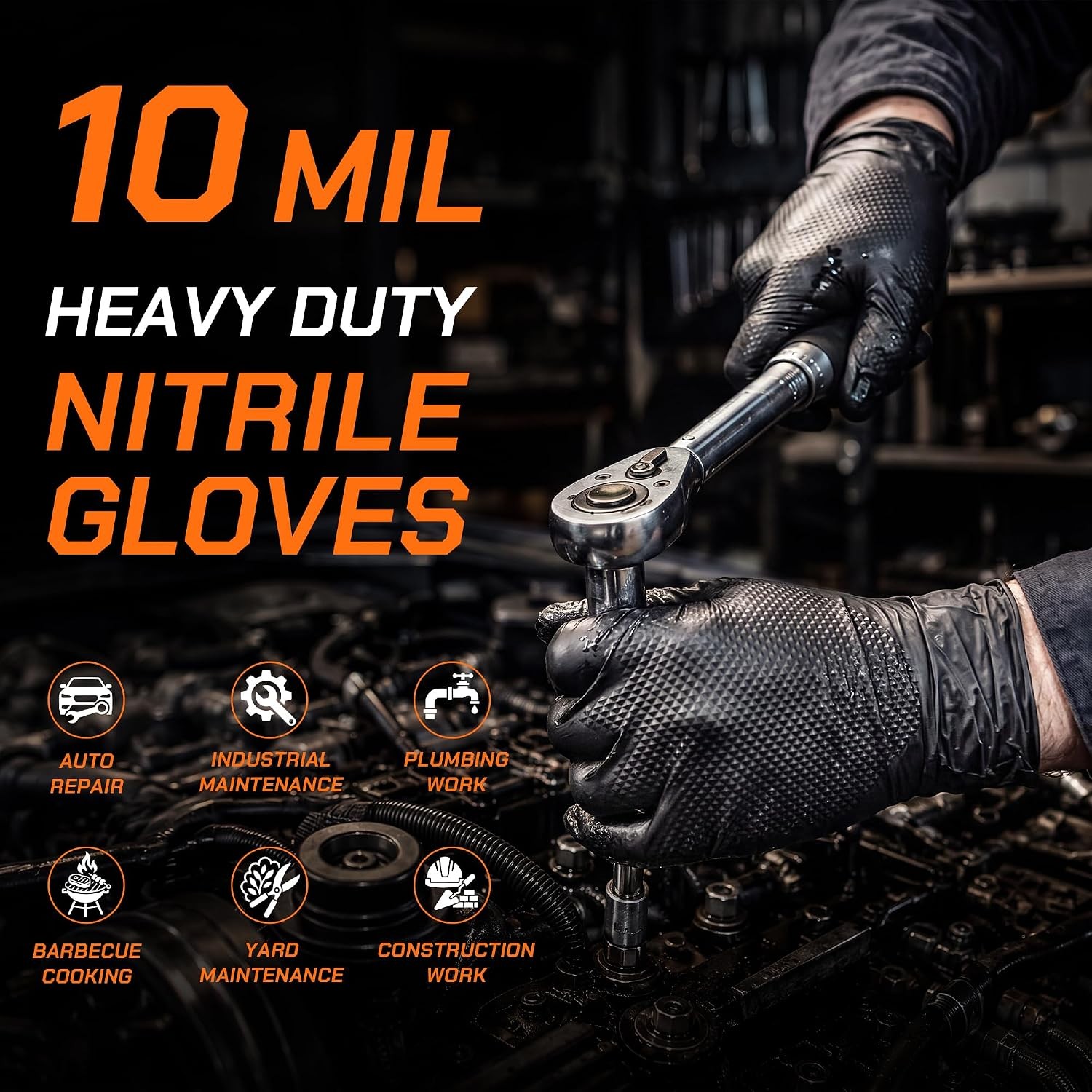 Extra Thick Disposable Work Gloves