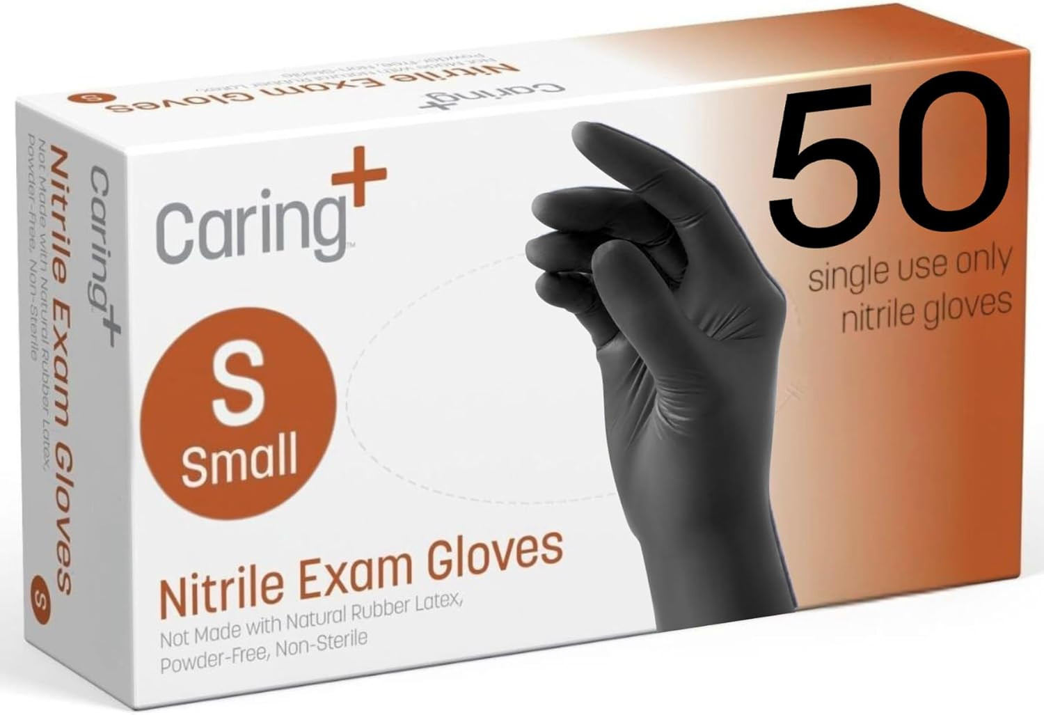 Black Nitrile Exam Gloves