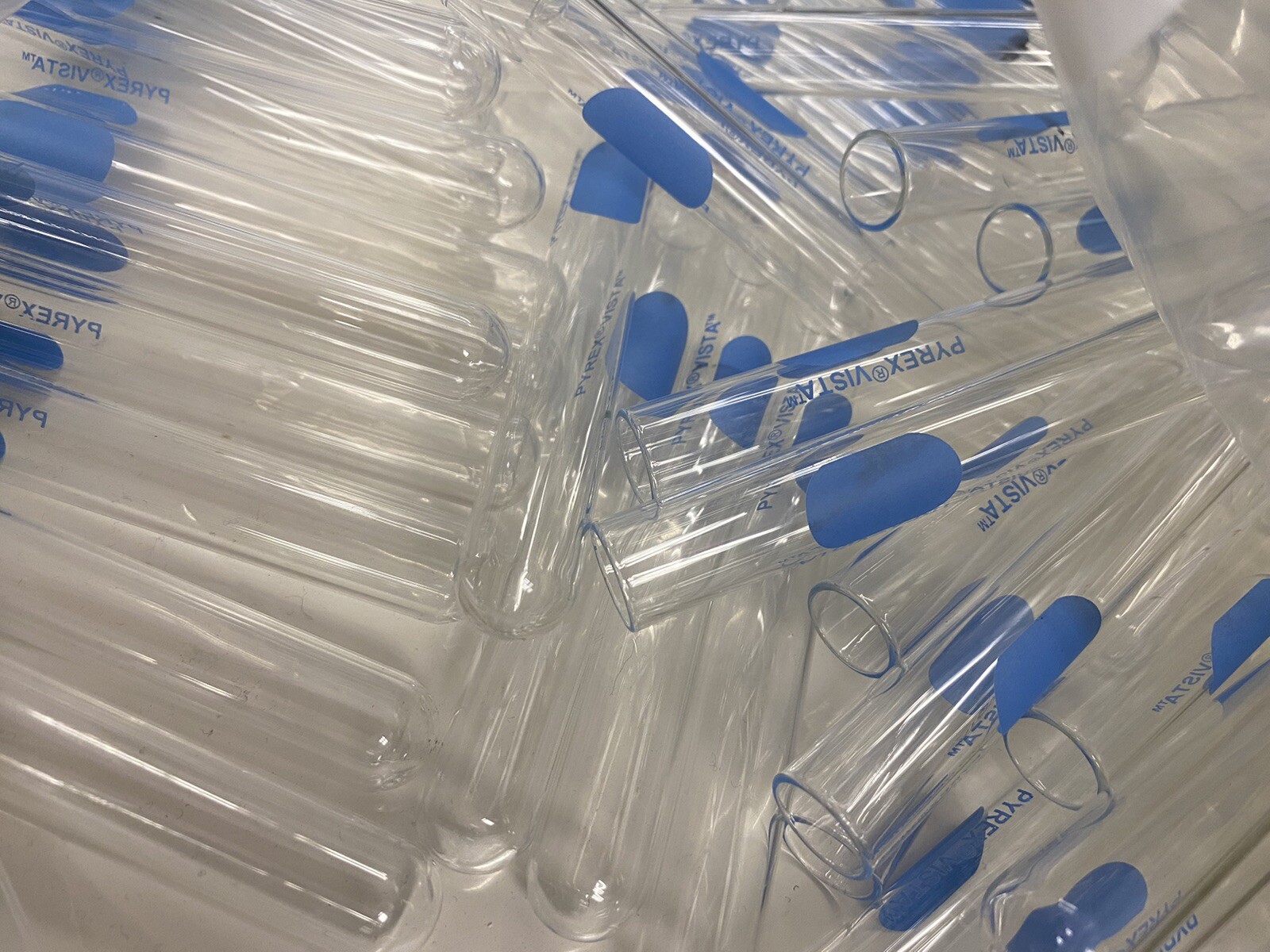 Pyrex VISTA 70800-15 Rimless Culture Test Tube 14 mL, 15 X 125 mm, 75 PCs
