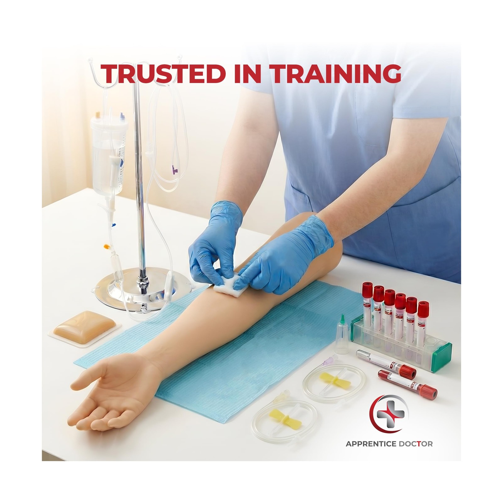 Nurse Kit with Phlebotomy Arm. Practice IV, Phlebotomy, Venipuncture, Injecti…
