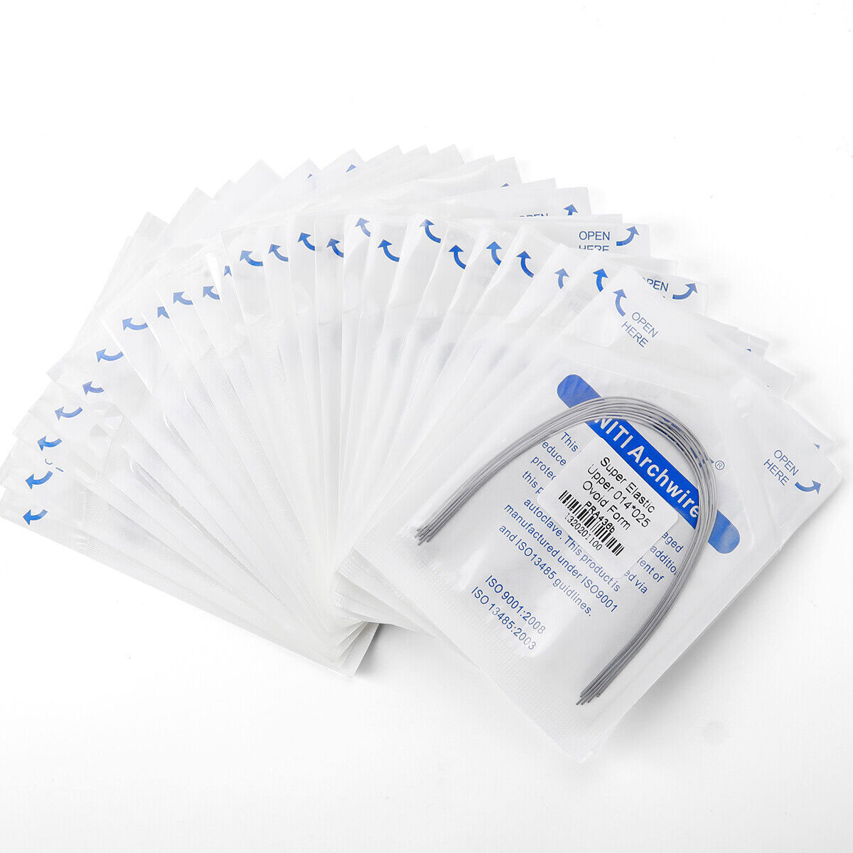 AZDENT Dental Ortho Super Elastic Rectangular Arch Wire Niti Ovoid upper & Lower