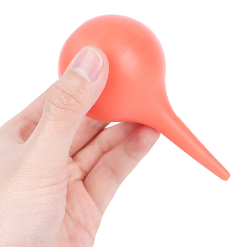 90ml Rubber Suction Ear Washing Syringe Squeeze Kids Ear Care Baby Care T KPt1