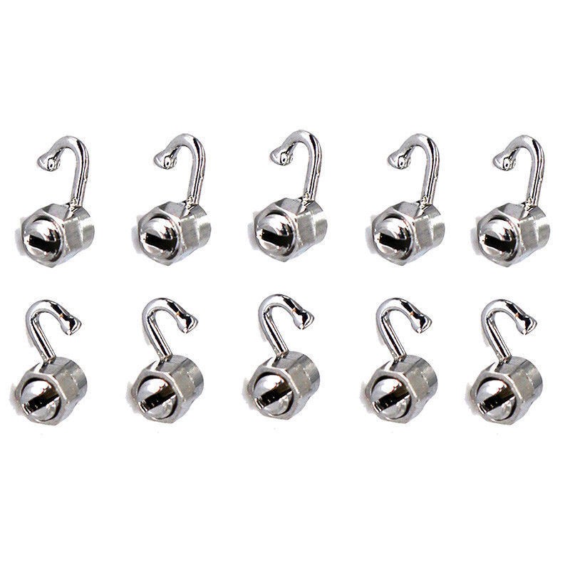Dental Crimpable Hooks Stops Stainless Steel Hook Arch Wire Stop Lock Left/Right