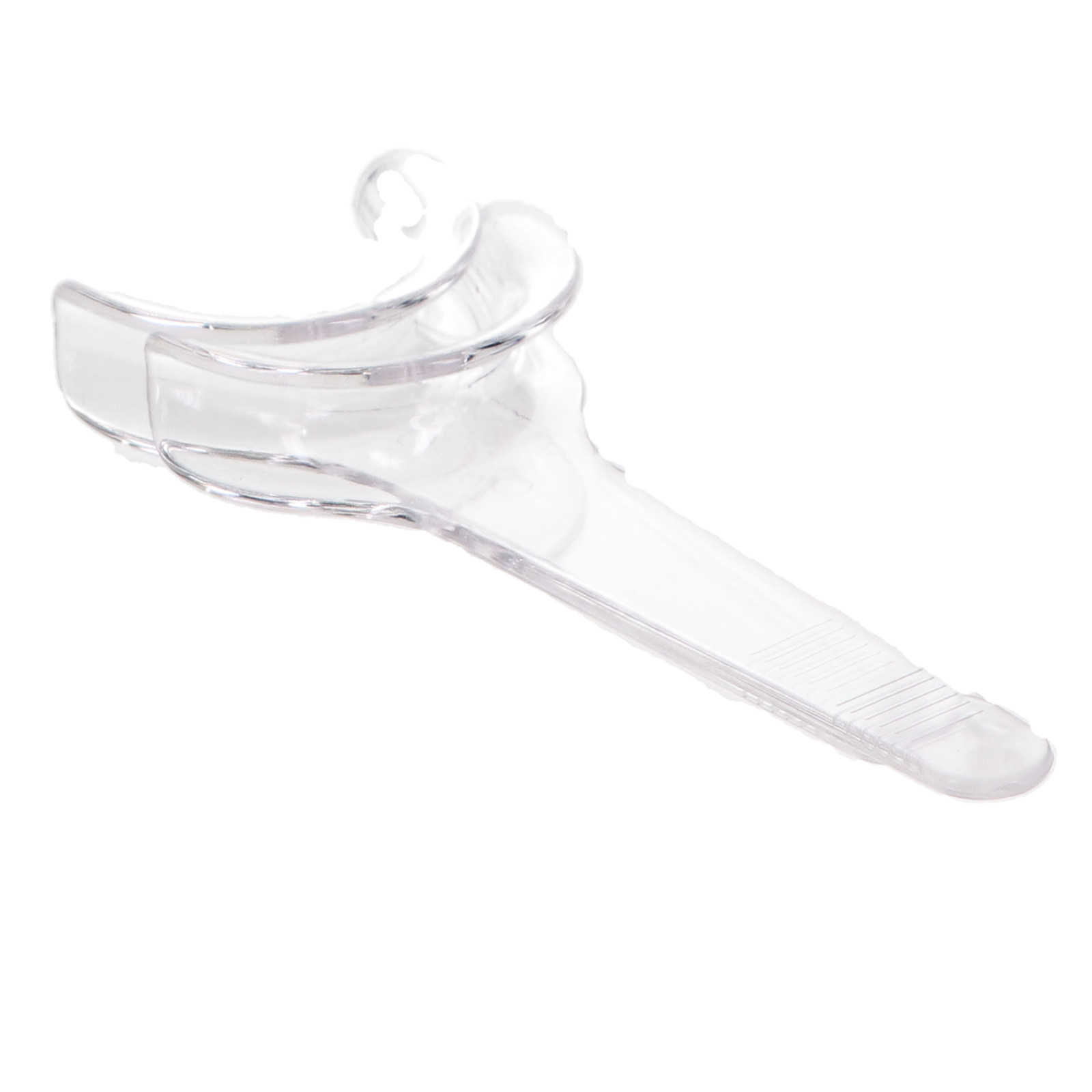 Plasdent EX-9002 EXTND Handhold Cheek Retractors Adult 2/Pk Blue Autoclavable