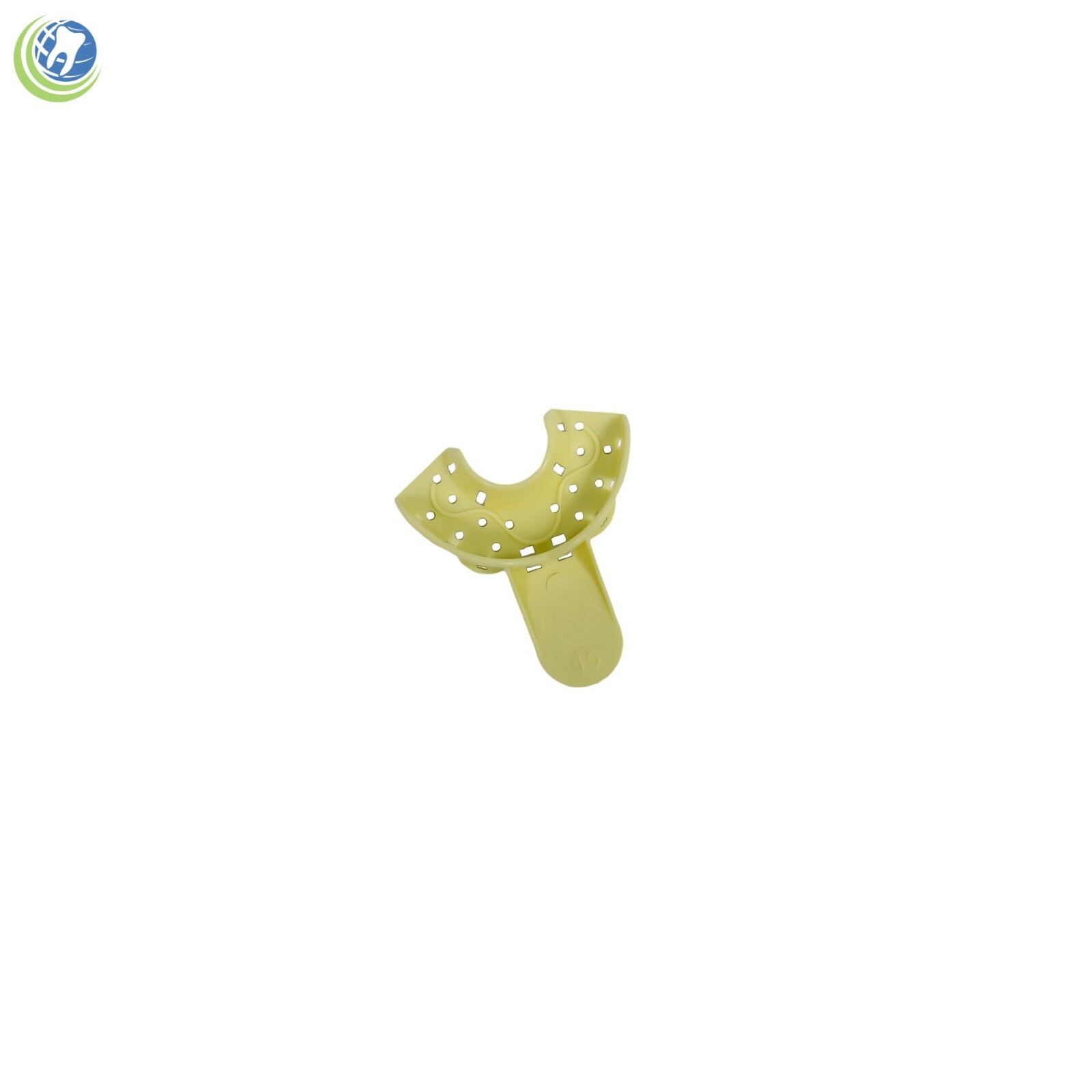 DENTAL PLASTIC AUTOCLAVABLE IMPRESSION TRAYS PEDIATRIC LOWER PL #10 12/BAG