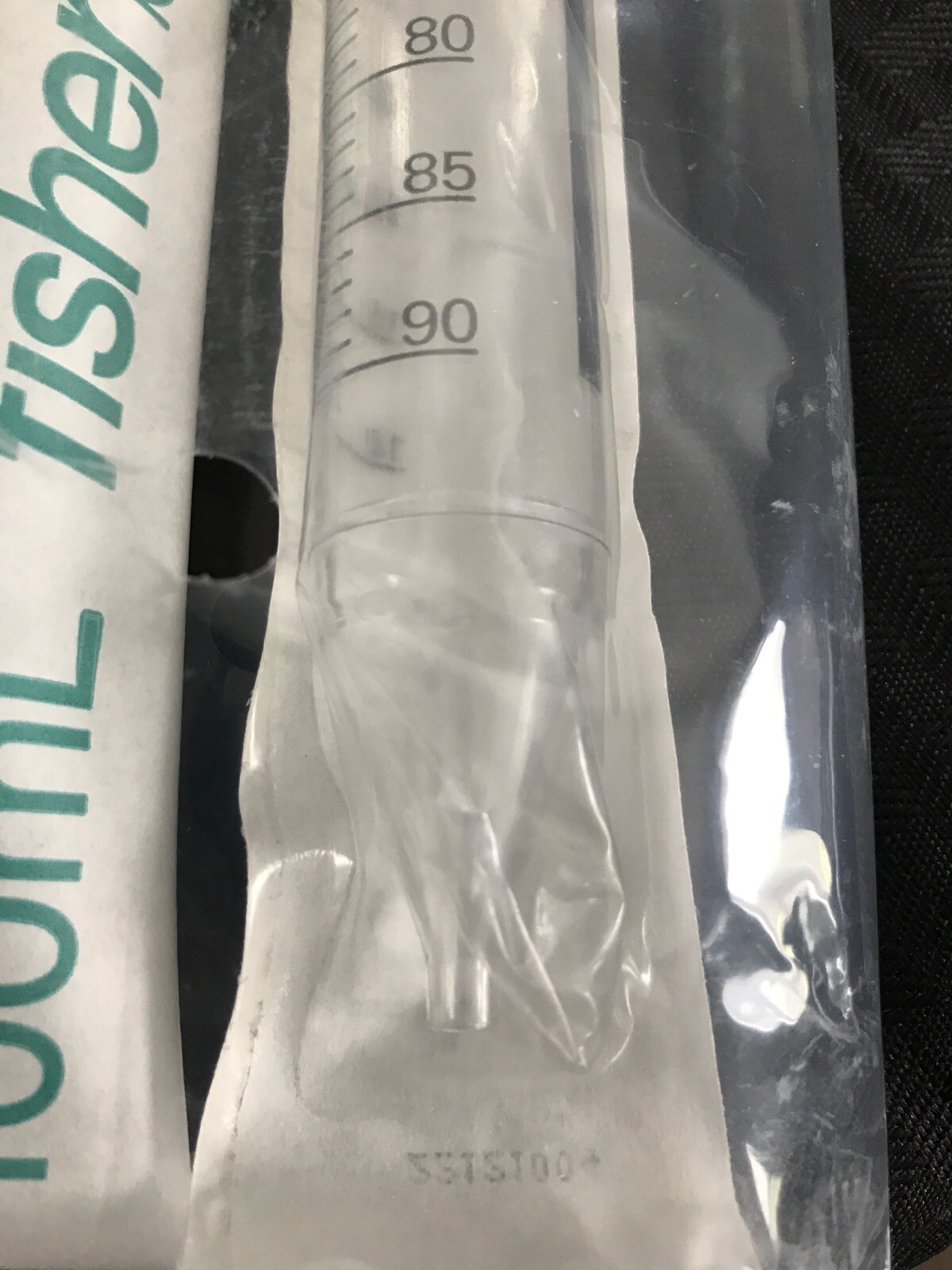 (100) FISHERBRAND 100mL PS TD Graduated Serological Pipet Plug Aqua Magnifier