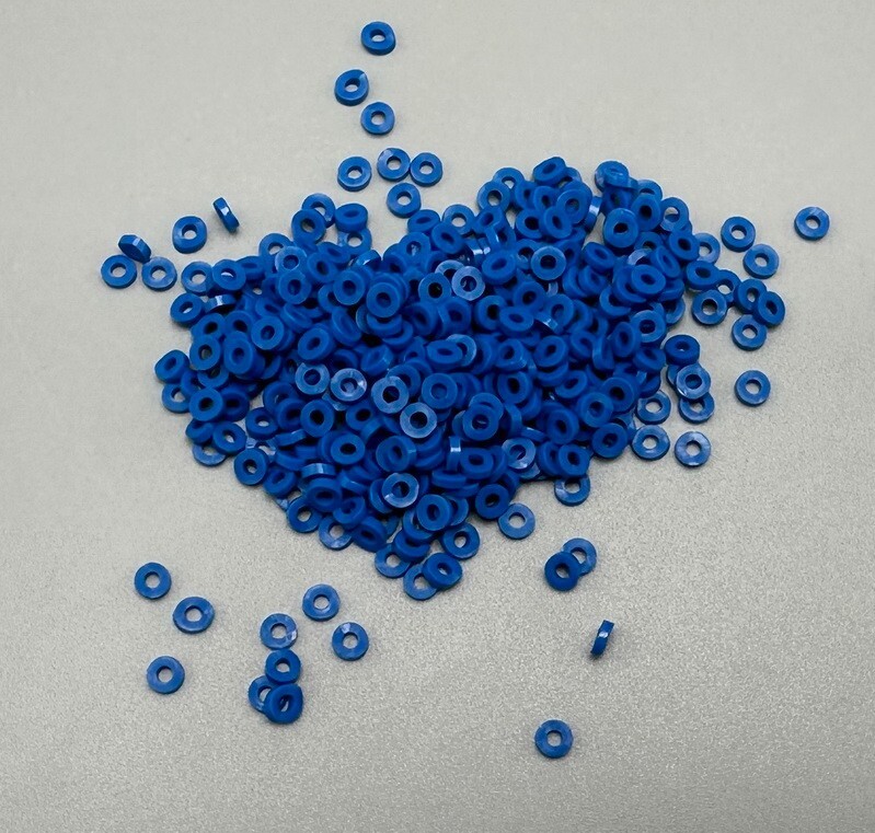 Dental Orthodontic Separators Spacers Elastic Teeth Gap Bands Non-latex Blue USA