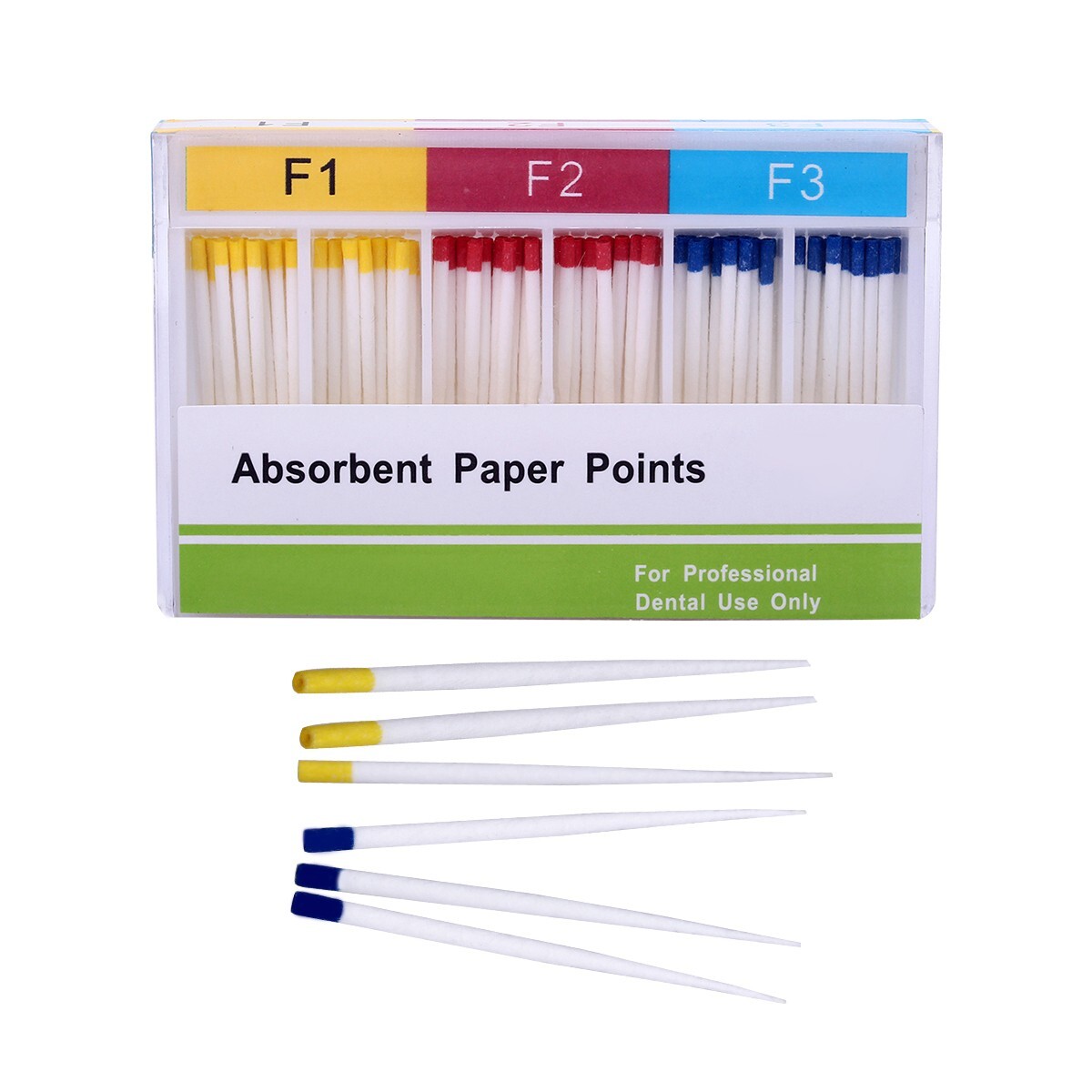 Dental Endo Root Canal Files #15-40 25mm/21mm/Absorbent Paper/Gutta Percha Point