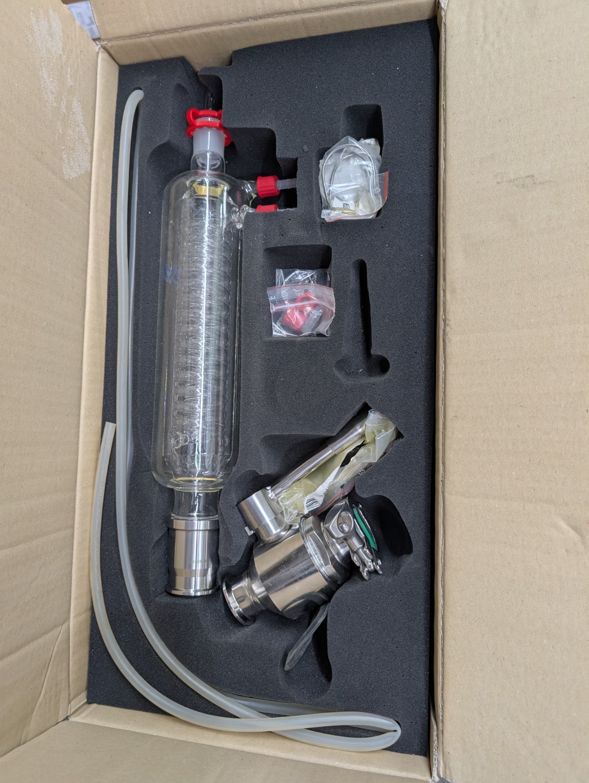 IKA Magic Plant Condenser with Valve 20002875 1.5″ Triclamp Joint