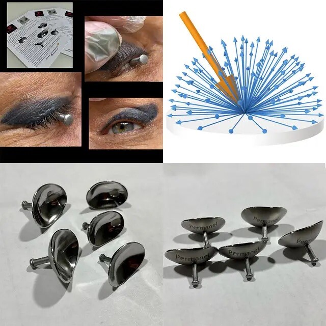 A Pair Of Eye shields 2 Pieces Sclera Laser Protection