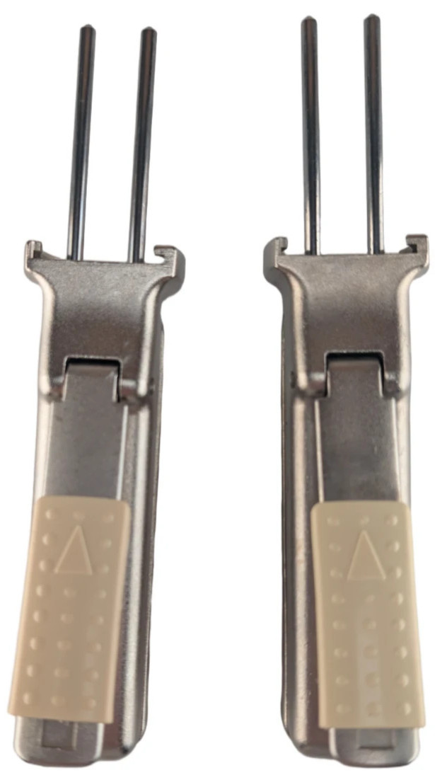 Dental Impression Material Cartridge Dispensing Guns Dual Plunger Lot of 2