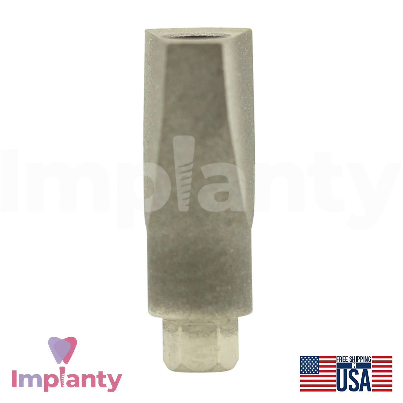 MIS® Seven Compatible Titanium Scan Body SP Int Hex 2.45mm Dental Replica