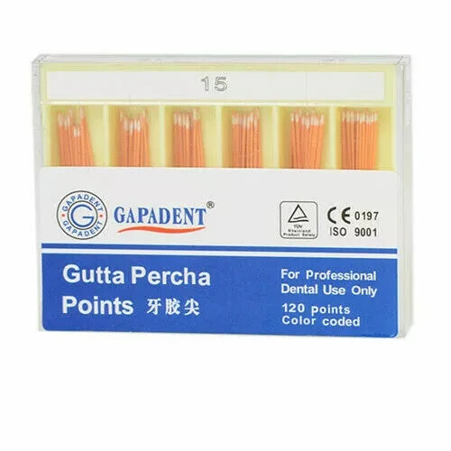 Dental 0.04/0.06 Endodontic Absorbent Points Gutta Percha Taper GAPADENT