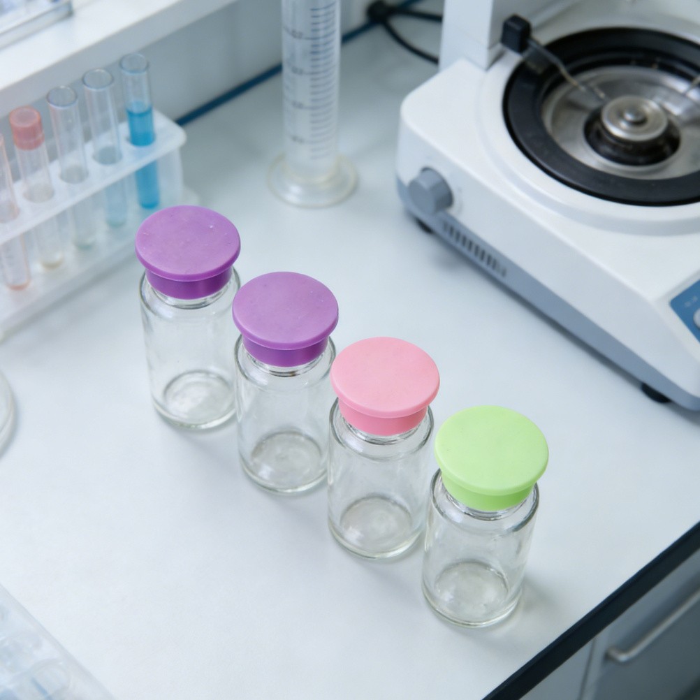 12 Pcs Injection Bottle Protective Cap Airtight Vial Caps for Travel